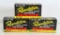3 Full Vintage Boxes Western Auto Supply Revelation Super Range .22 Short Cartridges Ammunition...