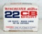 Full Vintage Box 250 Winchester Western .22 CB Short Cartridges Ammunition...