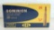 Full Vintage Box Dominion .22 Savage 70 gr. PSP Cartridges Ammunition...