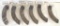 6 New Eagle International 10/22 30 Round .22 LR Magazines...