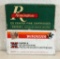Full Vintage Box Remington .32 Auto (7.65 mm) 71 gr. and Full Box Winchester .25 Auto (6.35 mm) 45