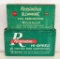 2 Different Full Vintage Boxes Remington .244 Remington 90 gr. PSP Cartridges Ammunition...