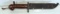 Fighting Knife Bayonet with Wire Cutter Scabbard for AK47...