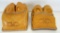 ProtecTor Model Pair of Heavy Leather Gun Rests, Galeton, PA...