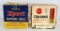 Partial Vintage Box 21 Sears 16 Ga. Xtra-Range & Partial Vintage Box 24 Western XPert 16 Ga. U.S.