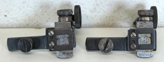2 Redfield No. 75 Fully Functional Target Receiver Sights...