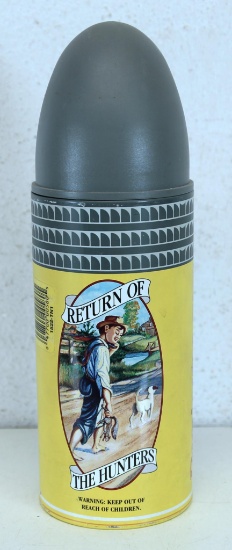 Remington 1995 Limited Edition "Return of the Hunter" Collectible Cartridge Shaped Tin Contains 350