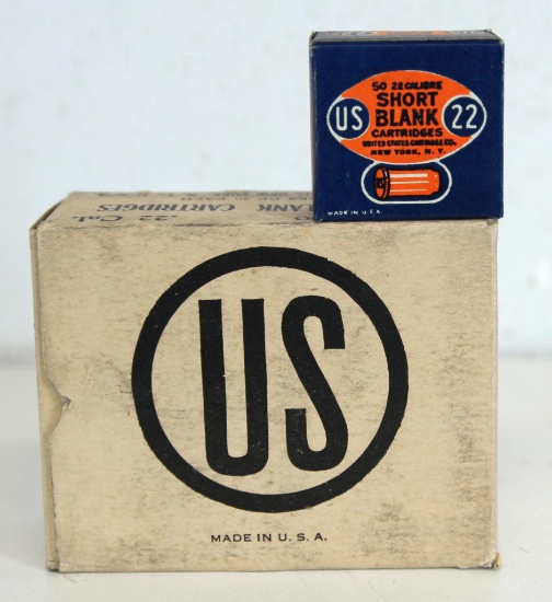 Full Vintage Brick 500 U.S. Cartridge Co. .22 Cal. Blank Cartridges...