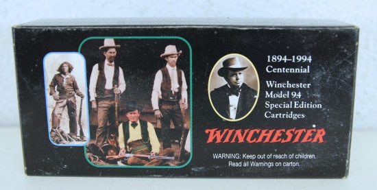 Full Box Winchester Commemorative Winchester Model 94 Centennial Special Edition .30-30 Win. 150 gr.