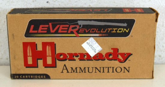Full Box Hornady LEVERevolution .45-70 Gov't 325 gr. Evolution Cartridges Ammunition...