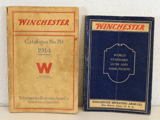 1914 Winchester Catalog No. 79 and 1933 Winchester Catalog...