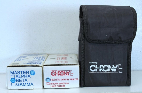 Shooting Chrony Master Beta Chronograph and Shooting Chrony...Ballistic Chrony Printer with Bag, Lik
