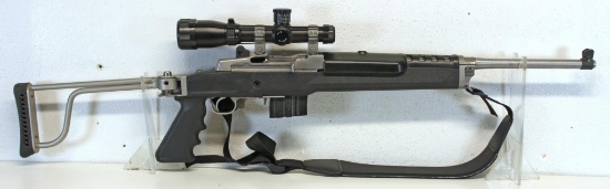 Ruger Mini-14 Ranch 7.62x39 Semi-Auto Rifle w/Tactical Scope and Folding Stock SN#582-77104...