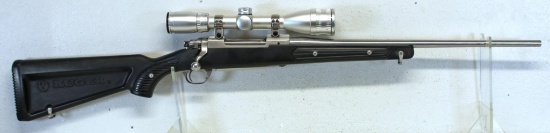 Ruger M77 Mark II .270 Winchester Bolt Action Paddlestock Rifle w/SWIFT 4-12x40 W.A. Scope Stainless
