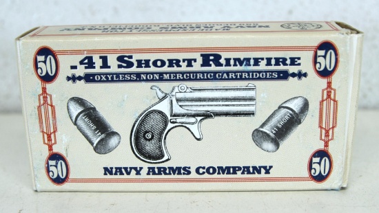 Full Box Navy Arms .41 Short Rimfire Cartridges Ammunition...