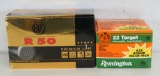 Full Brick 500 RWS R 50 Premium Line .22 LR and Full Box 425 Remington .22 LR Target International