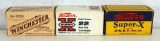 2 Different Full Vintage Boxes Western Super-X....22 WRF and 1 Full Box 1986 Ltd. Ed. Winchester .22