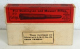 Full Vintage Two Piece Box UMC 7 mm Mauser Cartridges Ammunition...