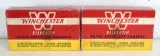 2 Full Vintage Boxes Winchester SilverTip Super Speed .257 Roberts 100 gr. Expanding Cartridges