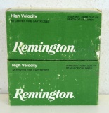2 Full Boxes Remington .22 Rem 