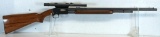 Remington Model 121 .22 S,L,LR Pump Action Rifle w/Weaver Side Mounted Scope SN#90728...