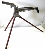 Antique Miniature Clay Target/Blue Rock Thrower on Tripod in Working Condition, No name found...