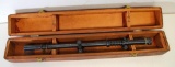 Antique Lyman Junior TargetSpot...Rifle Scope in Original Wood Case...