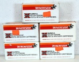 5 Full Boxes Winchester .357 Mag. Cartridges Ammunition - 4 158 gr., 1 110 gr....