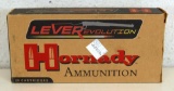 Full Box Hornady LEVERevolution .45-70 Gov't 325 gr. Evolution Cartridges Ammunition...