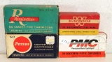 3 Full 1 Partial Box .32 Auto (7.65 mm ) Cartridges Ammunition - Full Vintage Winchester, Full