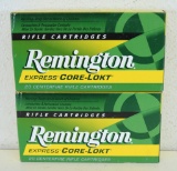 2 Full Boxes Remington .35 Rem. 200 gr. Core-Lokt SP Cartridges Ammunition...