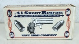 Full Box Navy Arms .41 Short Rimfire Cartridges Ammunition...