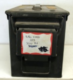 Metal Ammo Can 1,000 Rounds 5.56 Nato...(.223) Cartridges Ammunition - Some Tarnishing...
