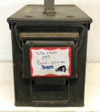 Metal Ammo Can 1,000 Rounds 5.56 Nato (.223) Cartridges Ammunition - Some Tarnishing...