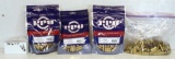 3 Full Bags 50 PPU New .38 Special and 1 Full Box 100 New .38 Special +P and Bag 208 New .357 Mag