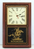 Hanover Corps Winchester Advertising Clock, Runs, 18
