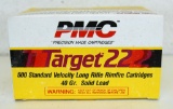 Full Brick PMC Target .22 LR Cartridges Ammunition...