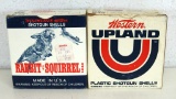 2 Full Vintage Boxes 12 Ga. Shotgun Shells Ammunition - Western Upland 2 3/4