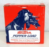 Full Vintage Box Western 12 Ga. Popper-Load Smokeless Blank Shotgun Shells for Field Trials and Dog