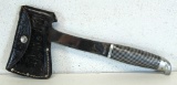 Vintage Western (COLO USA) Hatchet with Leather Sheath...