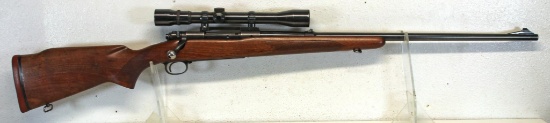 Winchester Pre-64 Model 70 .338 Win Mag Bolt Action Rifle w/Weaver Marksman 3X-9X Scope 25" Barrel..