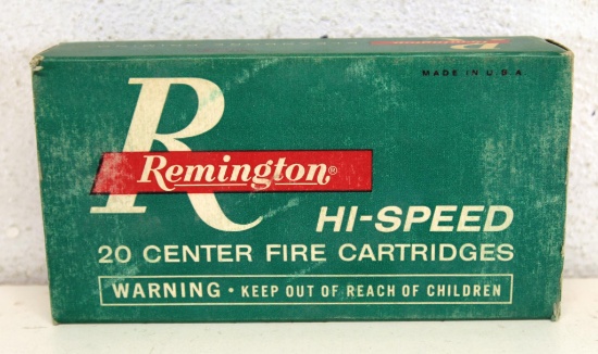 Full Vintage Box Remington 6.5 Rem Mag 120 gr. PSP Core-Lokt Cartridges Ammunition...