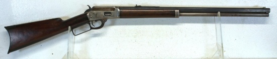 Marlin Model 1889 .44 W (.44 WCF) Lever Action Rifle 24" Octagon Barrel... Crack Each Side Forearm &