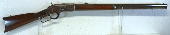 Winchester Model 1873 .38 WCF Lever Action Rifle w/Winchester Letter... 24" Octagon Barrel... Mfg. 1
