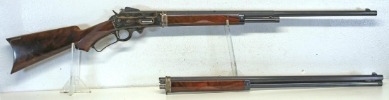 Marlin Model 1893 2 Barrel (.38-55, .32 WS) Lever Action Rifle Set 26" Half Round Half Octagon