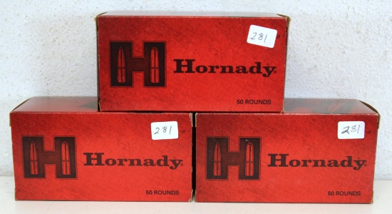 3 Full Boxes...Hornady .223 Rem 55 gr. SP Cartridges Ammunition - 150 Rds...