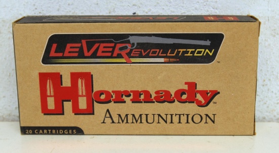 Full Box Hornady LEVERevolution .338 Marlin Express 200 gr....FTX Cartridges Ammunition...