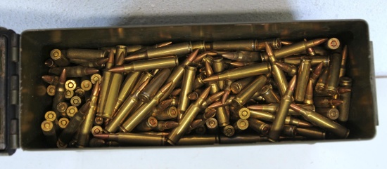 Metal Ammo Can with 500 Rounds .223 Rem. Cartridges Ammunition...