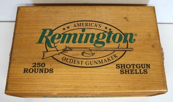 Remington Wooden Shotshell Ammo Box...