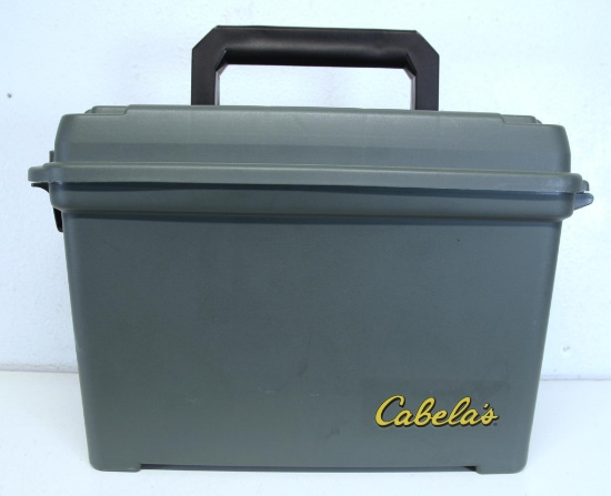 Plastic Ammo Can with 20 Full Boxes Blazer .40 S&W 180 FMJ Cartridges Ammunition - 1000 Rounds